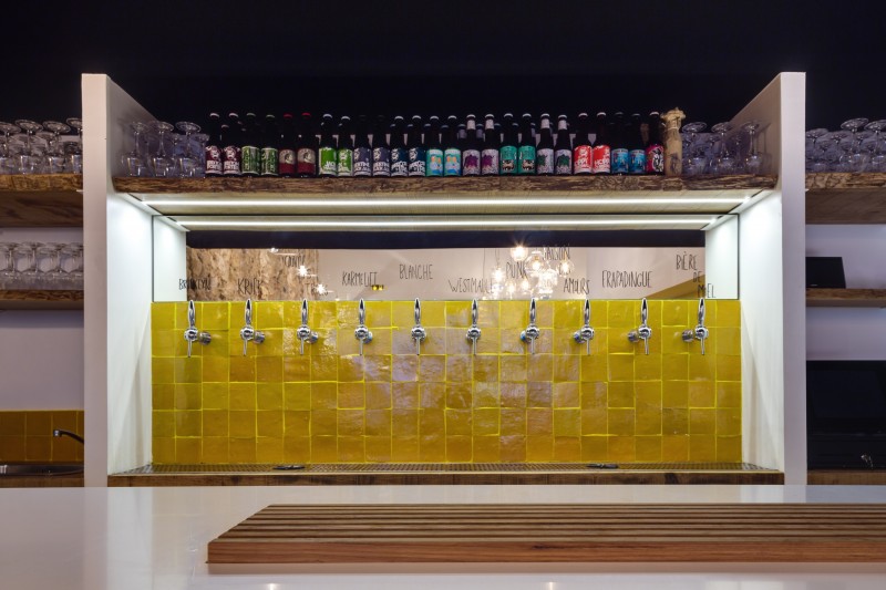 Crédence Bar Fietje beer