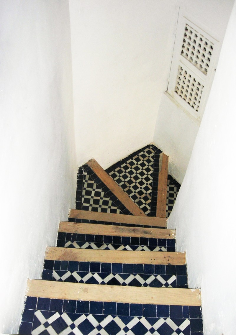 Escaliers en zellige