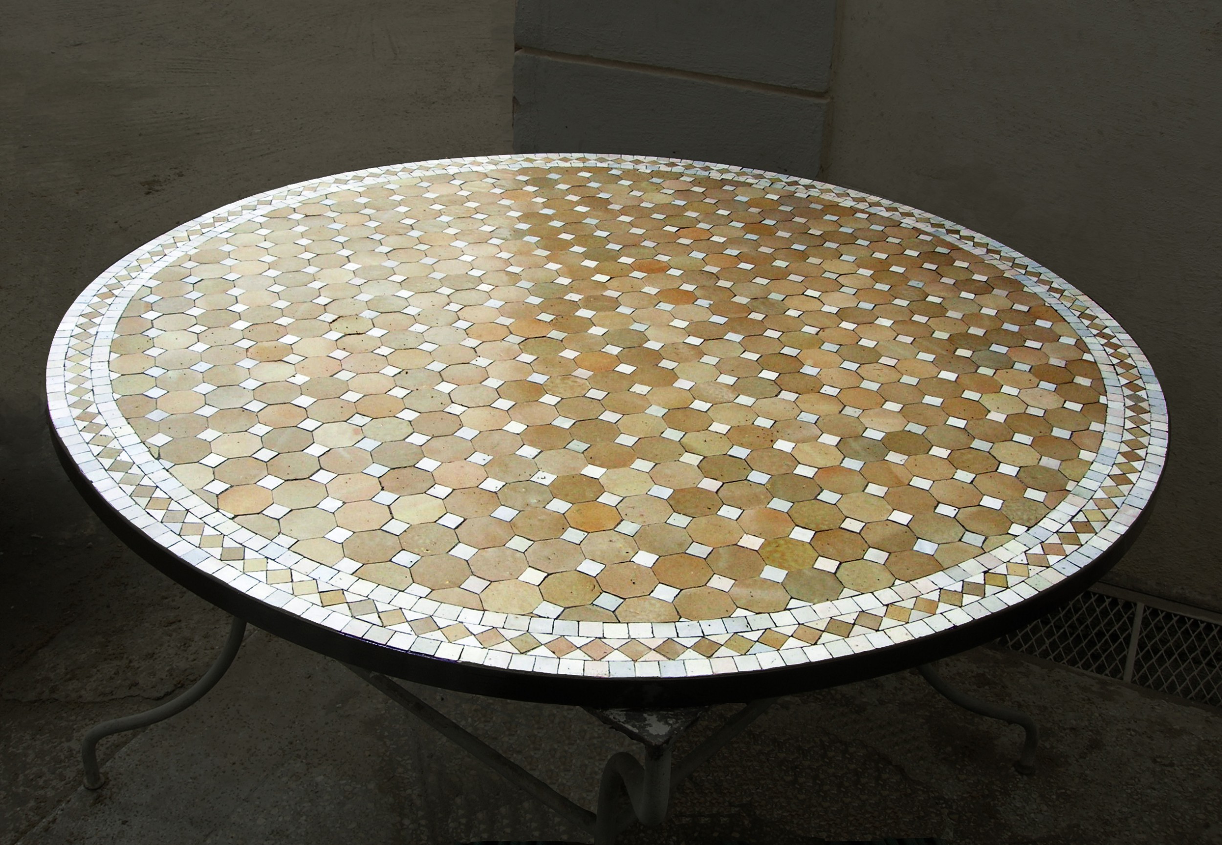 artetsud.com Table Zellige 120cm TAGRA HE_P1