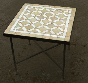 artetsud.com Table Zellige 45X45cm TREILLIS HE_P1