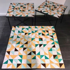 Tables Zellige Motif Triangle