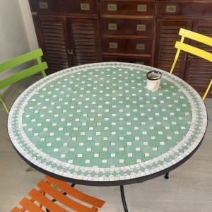 Table Zellige Motif Tagra V1P1